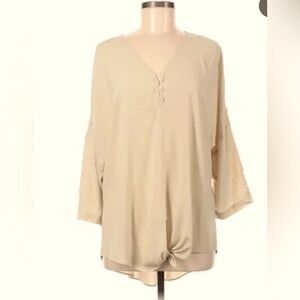 Chico's Women's Size Large Short Sleeve Blouse